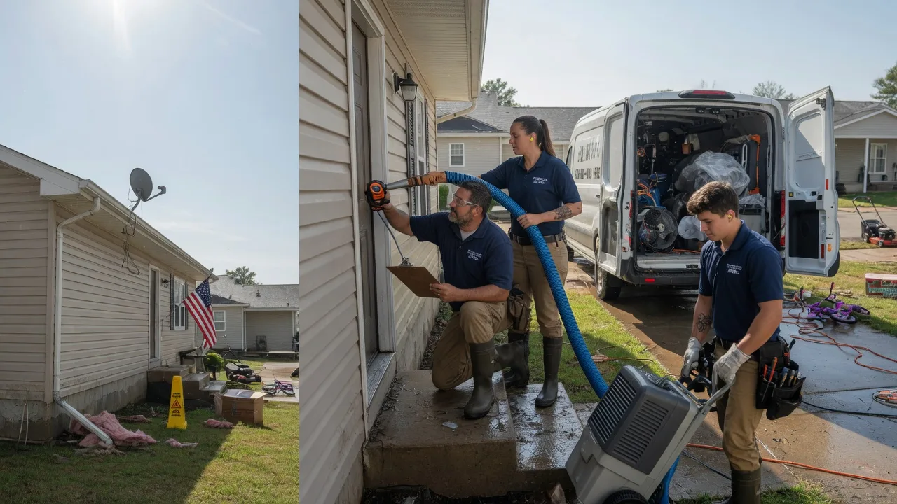 Ceiling Water Damage Restoration in Seaton, IL near me